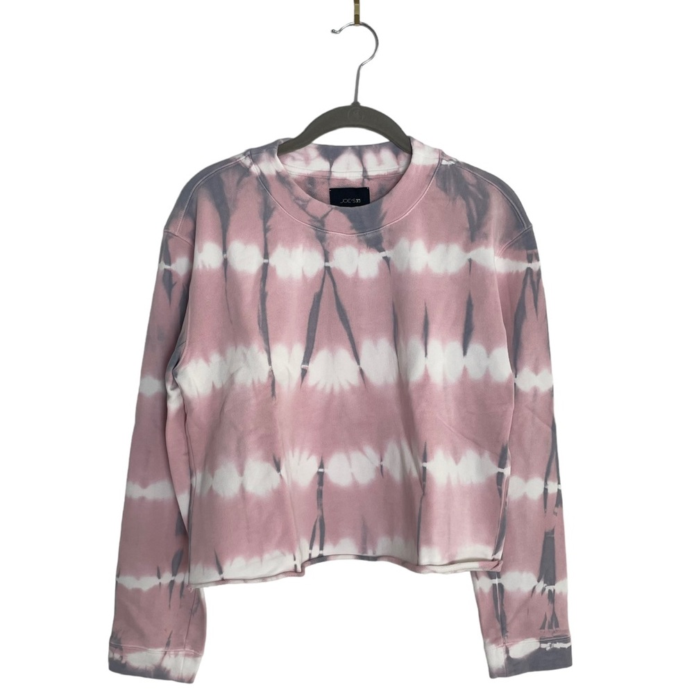 Joe’s Pink & Purple Tie Dye Crewneck